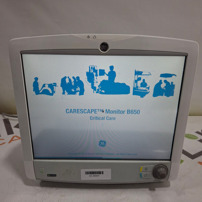 GE Healthcare GE Healthcare Carescape B650 Patient Monitor Patient Monitors reLink Medical