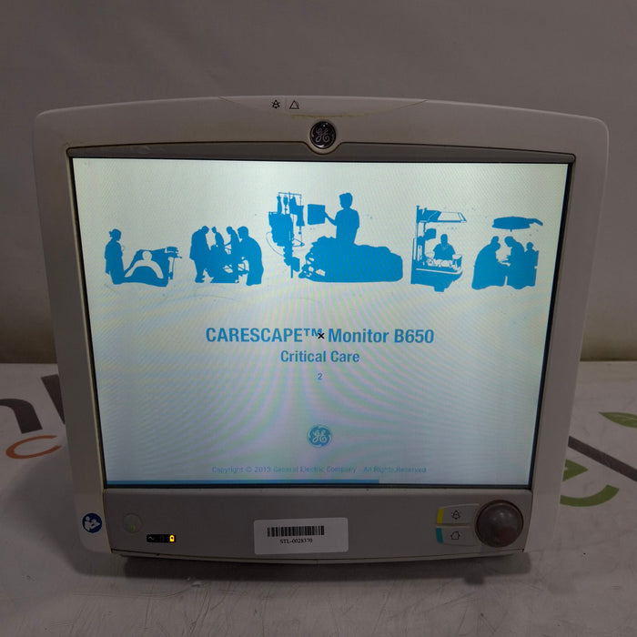 GE Healthcare GE Healthcare Carescape B650 Critical Care Patient Monitor Patient Monitors reLink Medical