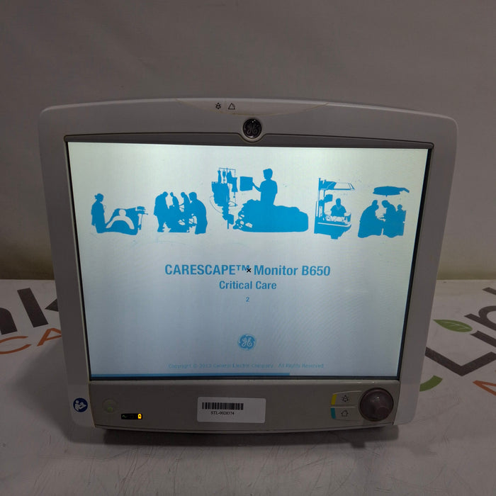 GE Healthcare GE Healthcare Carescape B650 Critical Care Patient Monitor Patient Monitors reLink Medical