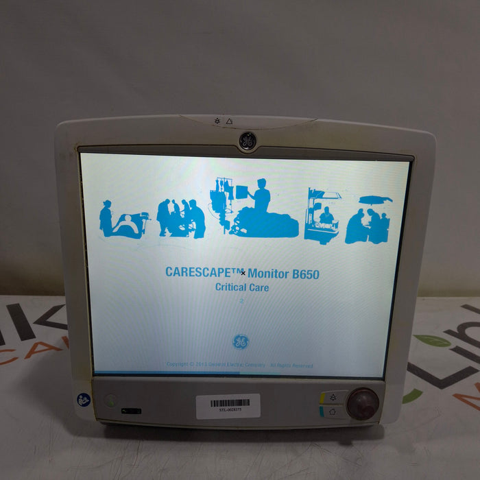 GE Healthcare GE Healthcare Carescape B650 Critical Care Patient Monitor Patient Monitors reLink Medical