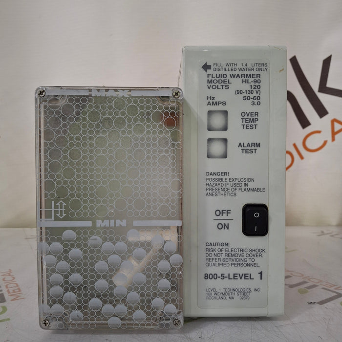 Level 1 Technologies Inc. Level 1 Technologies Inc. Hotline HL-90 Fluid Warmer Temperature Control Units reLink Medical