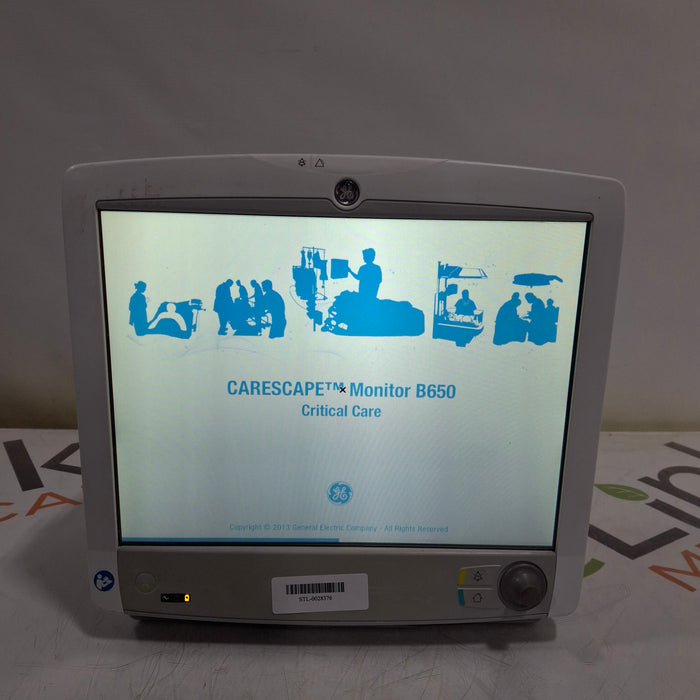 GE Healthcare GE Healthcare Carescape B650 Critical Care Patient Monitor Patient Monitors reLink Medical