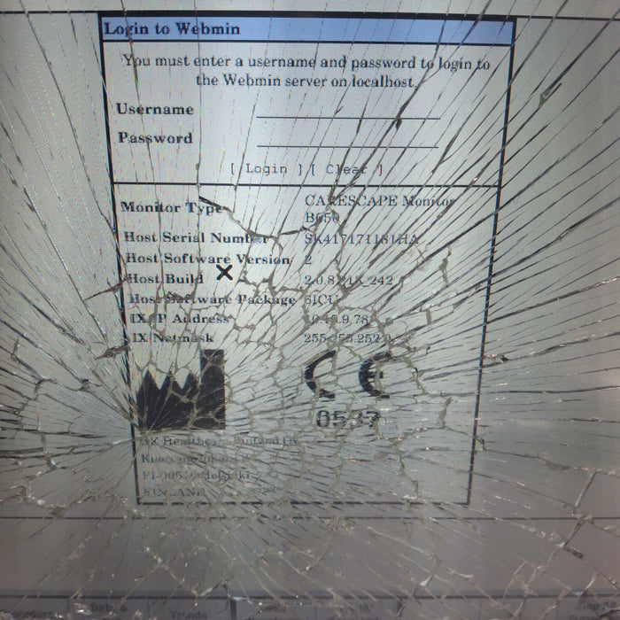 GE Healthcare GE Healthcare Carescape B650 Critical Care Patient Monitor Patient Monitors reLink Medical