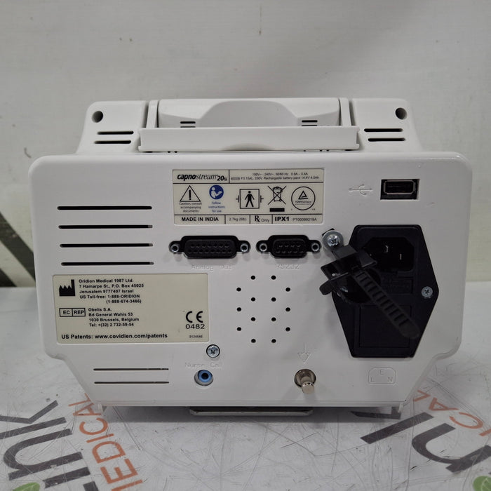Oridion Capnostream 20P Capnography Monitor