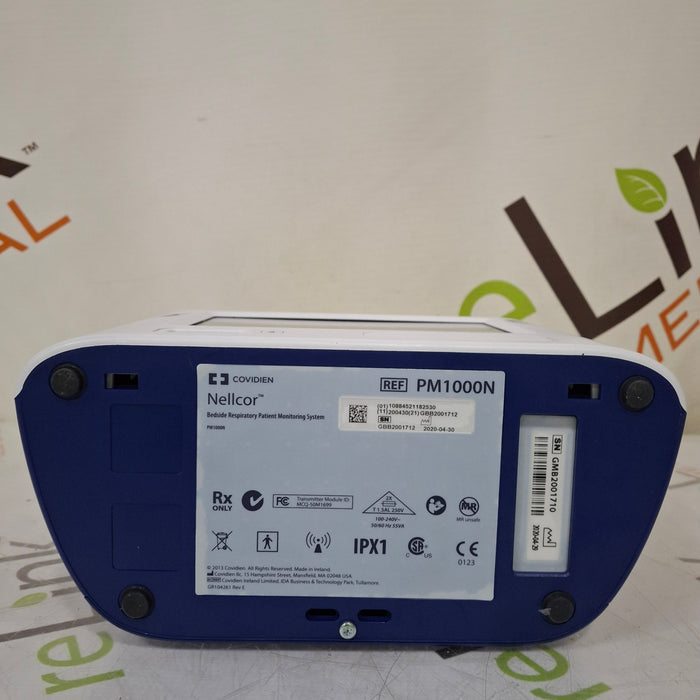 Covidien PM1000N Nellcor Bedside SPO2 Monitor