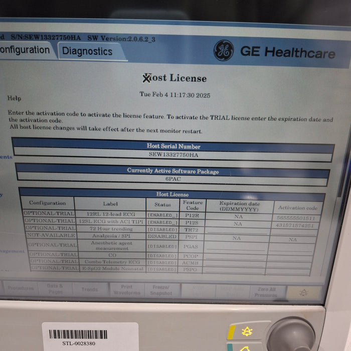 GE Healthcare GE Healthcare Carescape B650 Patient Monitor Patient Monitors reLink Medical