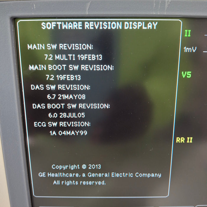 GE Healthcare GE Healthcare Dash 4000 - Masimo SpO2 Patient Monitor Patient Monitors reLink Medical