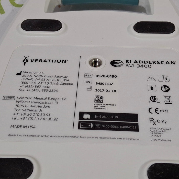 Verathon Medical, Inc Verathon Medical, Inc BVI 9400 Bladderscan Surgical Equipment reLink Medical