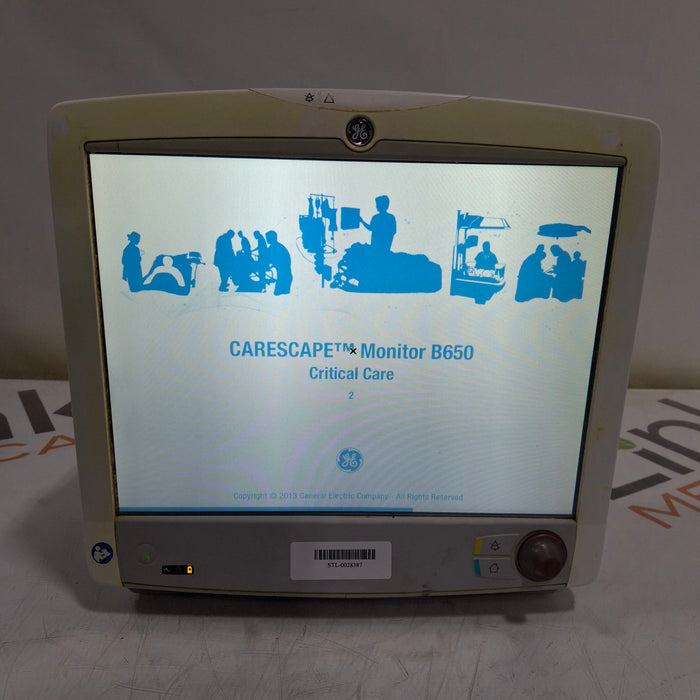GE Healthcare GE Healthcare Carescape B650 Critical Care Patient Monitor Patient Monitors reLink Medical