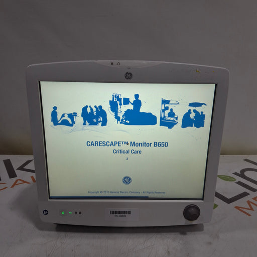 GE Healthcare GE Healthcare Carescape B650 Critical Care Patient Monitor Patient Monitors reLink Medical