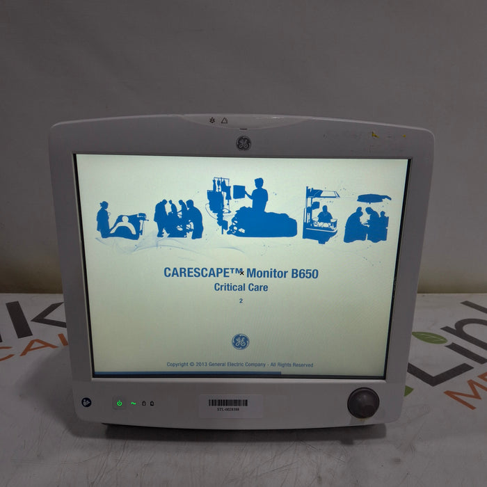 GE Healthcare GE Healthcare Carescape B650 Critical Care Patient Monitor Patient Monitors reLink Medical