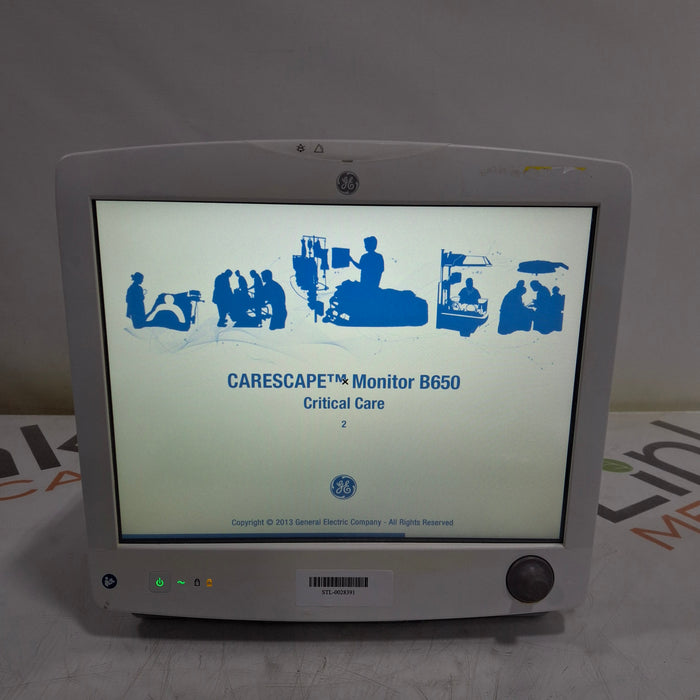GE Healthcare Carescape B650 Patient Monitor