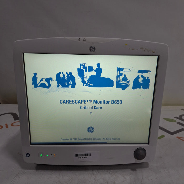 GE Healthcare GE Healthcare Carescape B650 Patient Monitor Patient Monitors reLink Medical