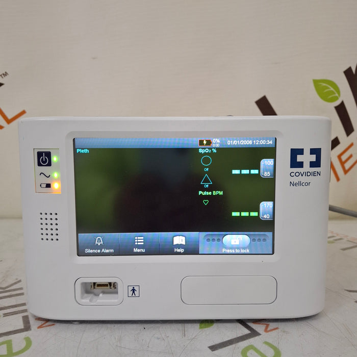 Covidien PM1000N Nellcor Bedside SPO2 Monitor