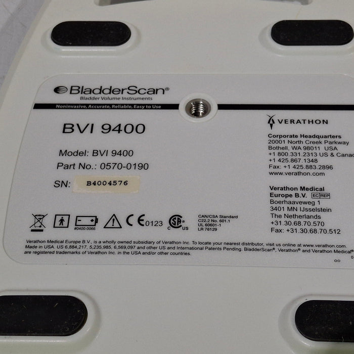 Verathon Medical, Inc Verathon Medical, Inc BVI 9400 Bladderscan Surgical Equipment reLink Medical