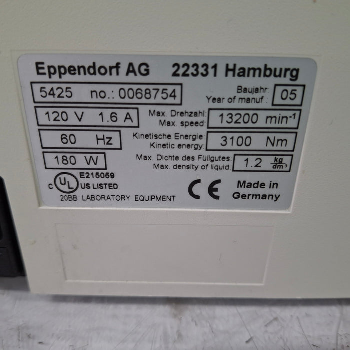 Eppendorf Eppendorf 5415D Centrifuge Centrifuges reLink Medical