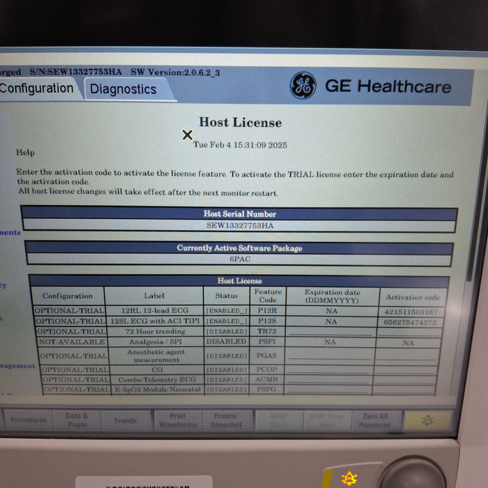 GE Healthcare GE Healthcare Carescape B650 Patient Monitor Patient Monitors reLink Medical