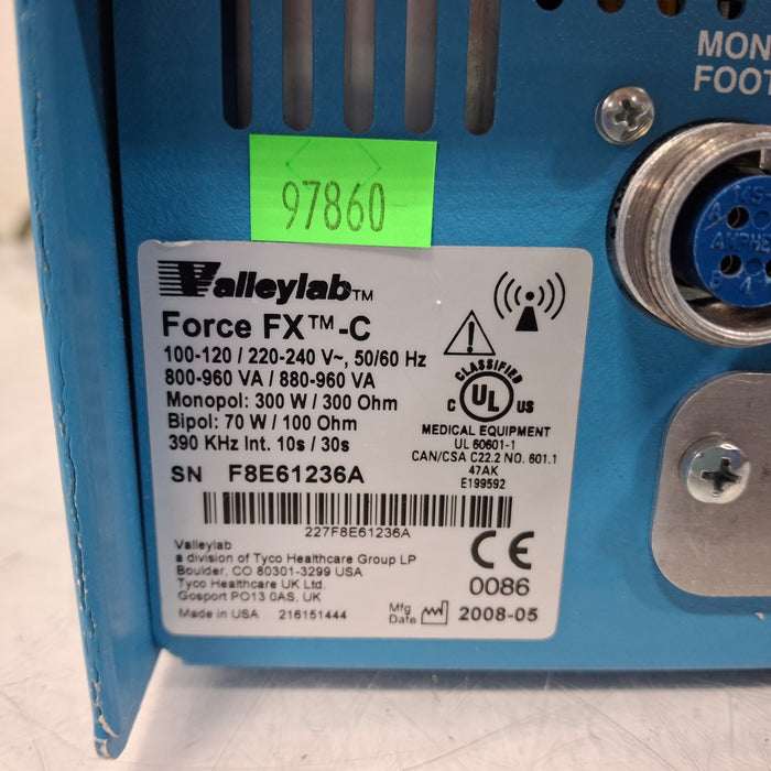 Covidien Valleylab Force FX-C Electrosurgical Generator