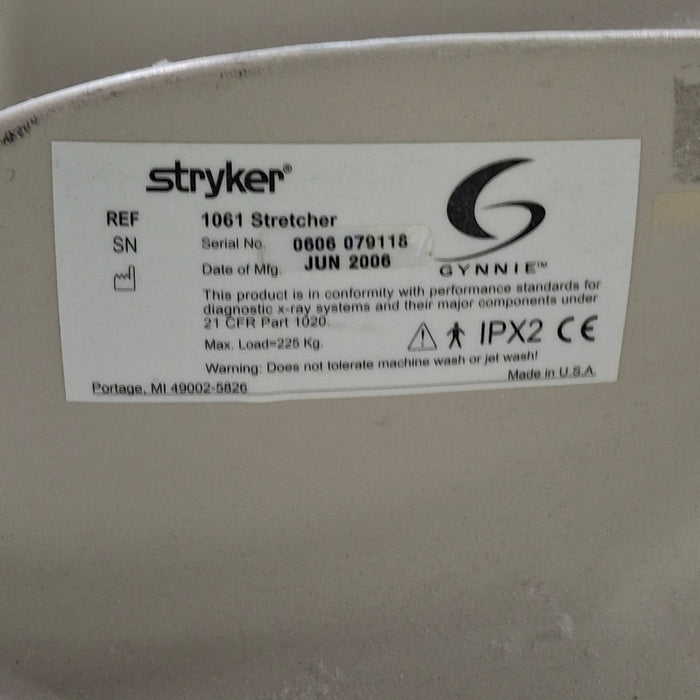 Stryker 1061 Stretcher