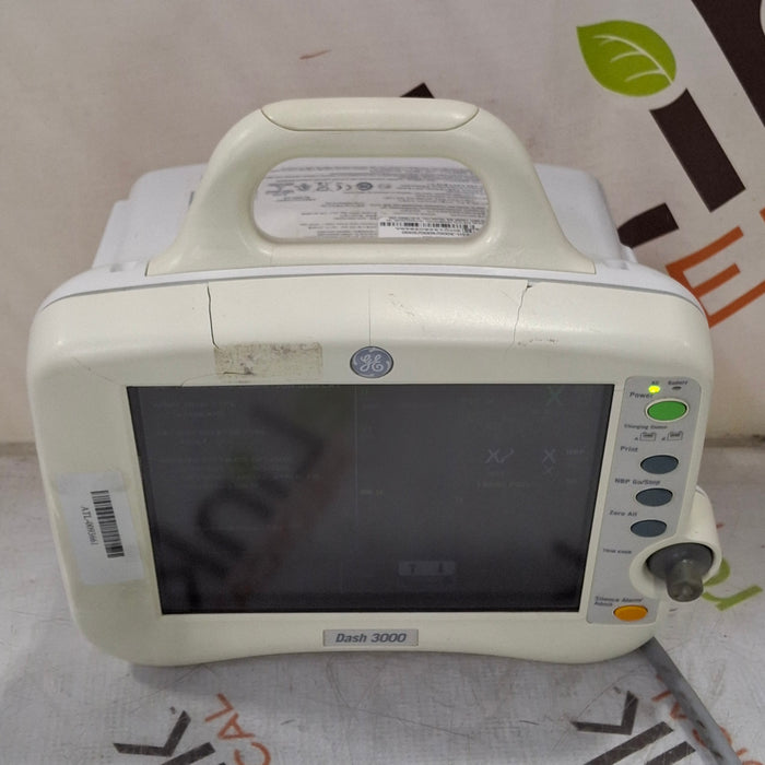 GE Healthcare Dash 3000 - GE/Nellcor SpO2 Patient Monitor