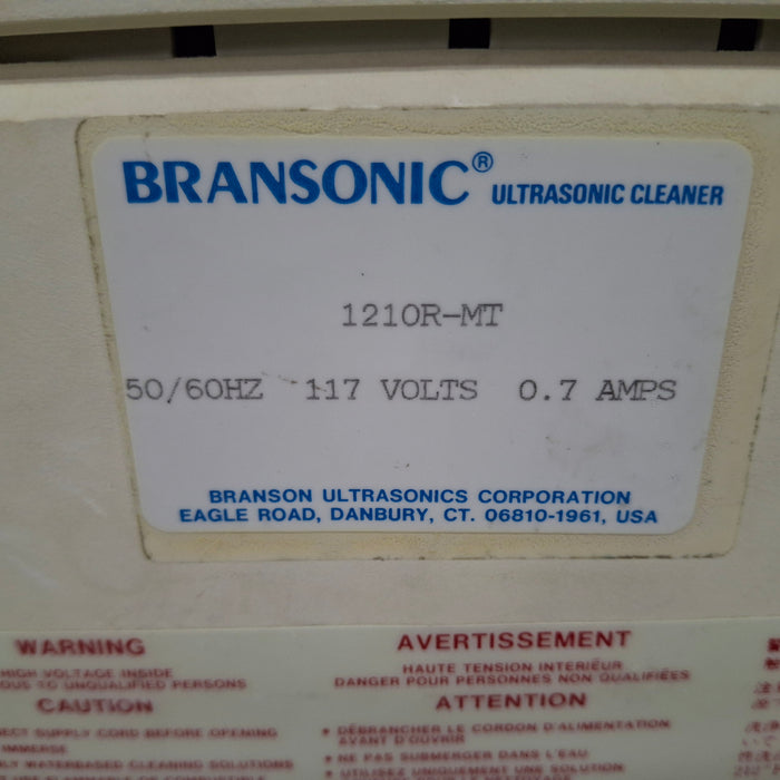 Branson Ultrasonics Branson Ultrasonics 1210 Sonicator Research Lab reLink Medical