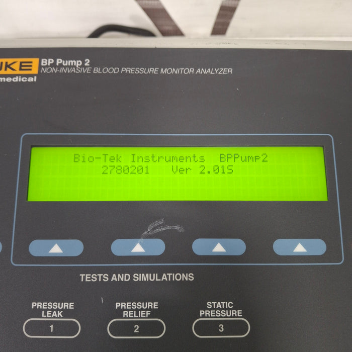 Fluke BP Pump 2 NIBP Analyzer