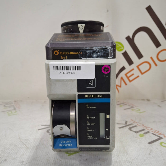 Ohmeda Medical Tec 6 Vaporizer