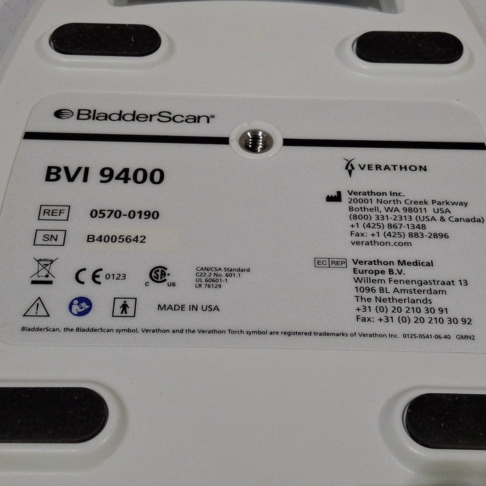 Verathon Medical, Inc Verathon Medical, Inc BVI 9400 Bladderscan Surgical Equipment reLink Medical