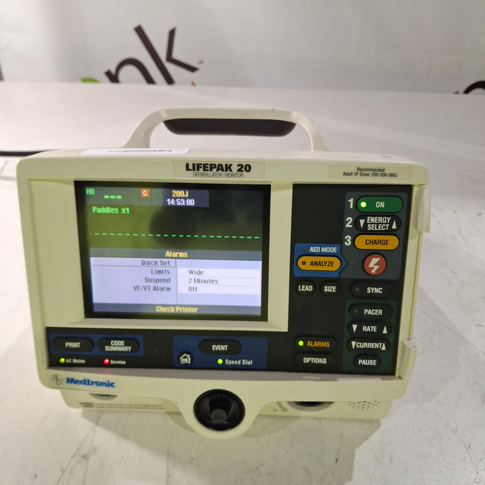 Physio-Control LifePak 20 Defib