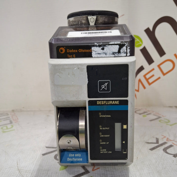 Ohmeda Medical Tec 6 Vaporizer