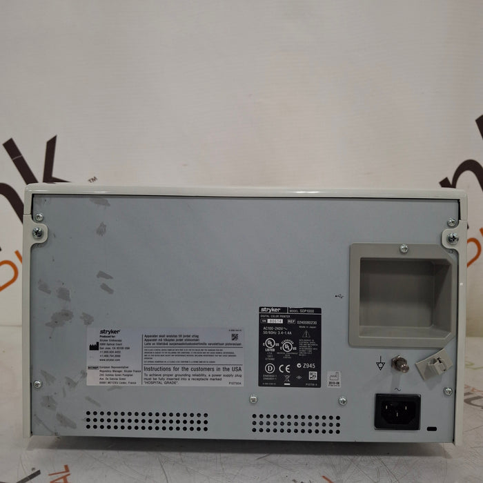 Stryker Stryker SDP1000 Digital Color Printer Rigid Endoscopy reLink Medical