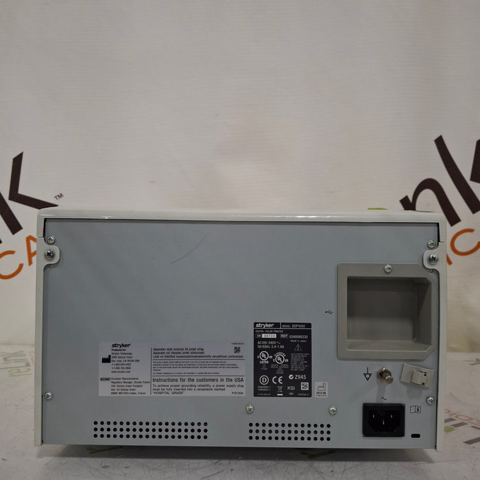 Stryker Stryker SDP1000 Digital Color Printer Rigid Endoscopy reLink Medical