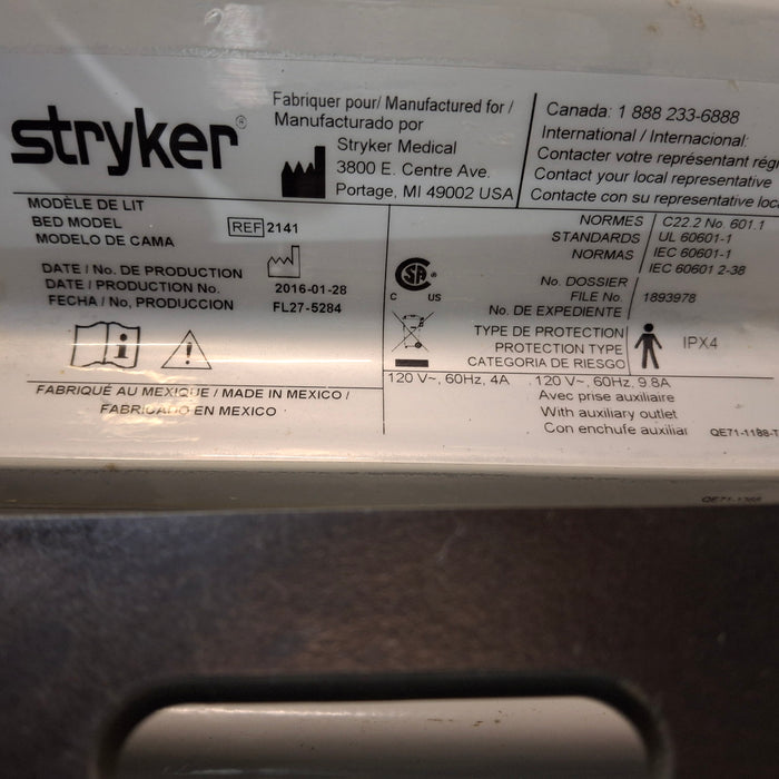 Stryker Stryker InTouch 2141 Critical Care Hospital Bed Beds & Stretchers reLink Medical