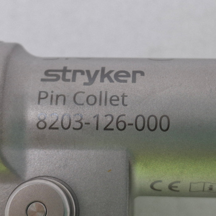 Stryker 8203-126-000 System 8 Dual Trigger Pin Collet 2.0-3.2mm
