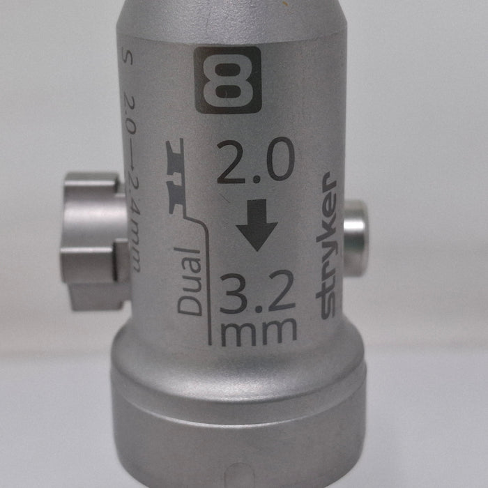 Stryker 8203-126-000 System 8 Dual Trigger Pin Collet 2.0-3.2mm