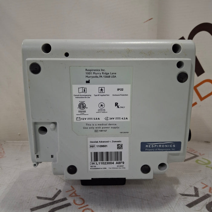 Philips Philips Respironics OmniLab Advanced + System One Ventilator Respiratory reLink Medical