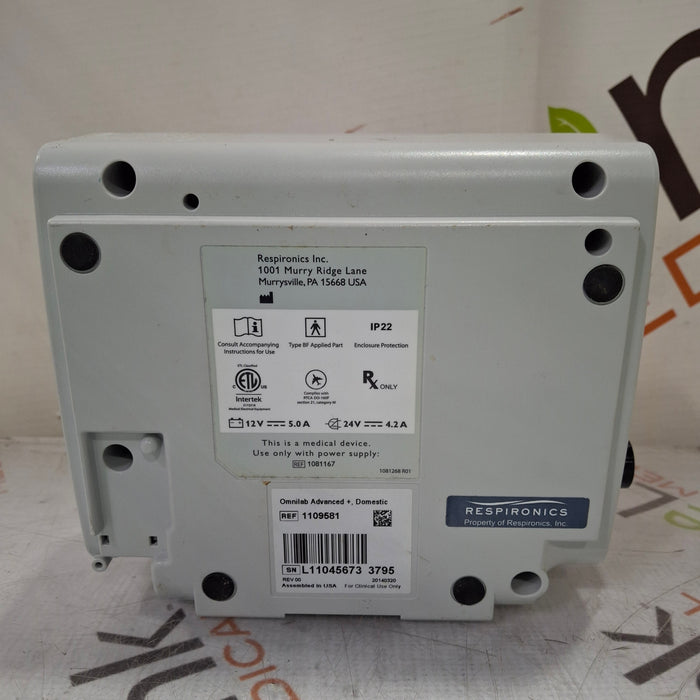 Philips Philips Respironics OmniLab Advanced + System One Ventilator Respiratory reLink Medical