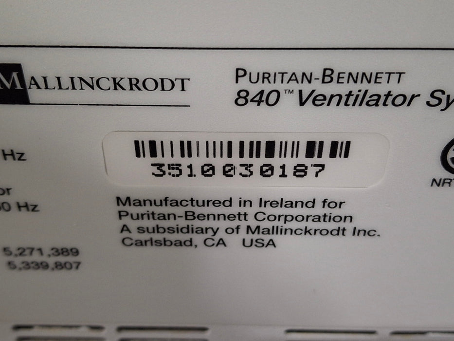 Puritan Bennett Puritan Bennett 840 Ventilator Respiratory reLink Medical