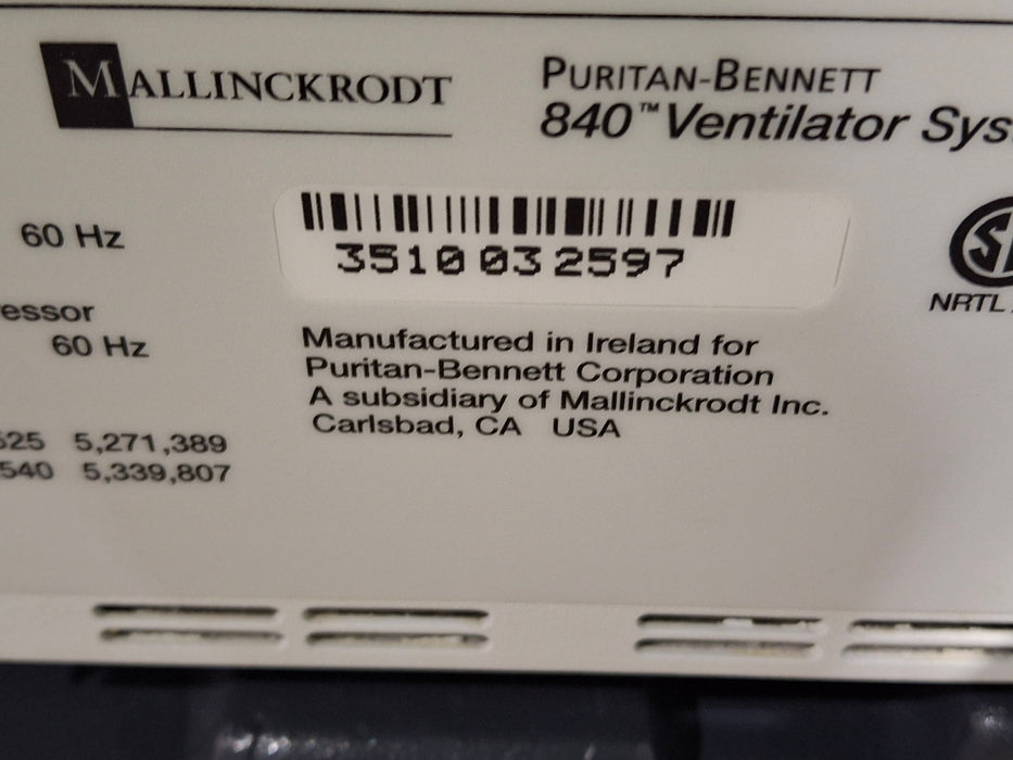 Puritan Bennett 840 Ventilator