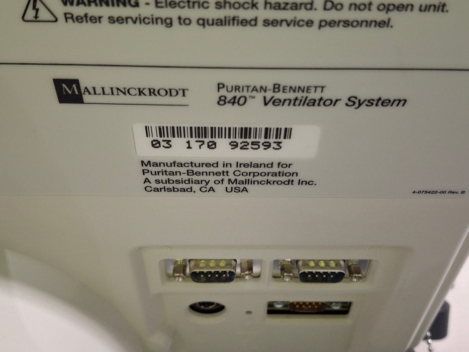 Puritan Bennett 840 Ventilator