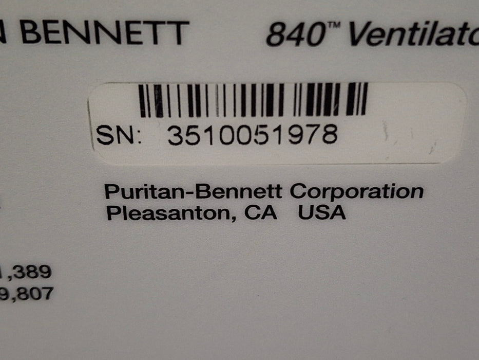 Puritan Bennett 840 Ventilator