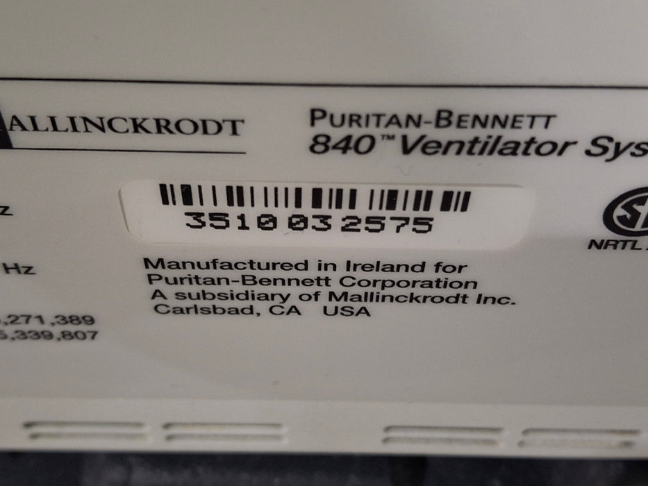 Puritan Bennett Puritan Bennett 840 Ventilator Respiratory reLink Medical