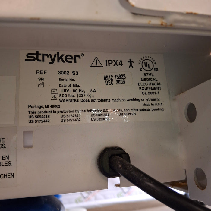 Stryker Stryker Secure III 3002 Hospital Bed Beds & Stretchers reLink Medical