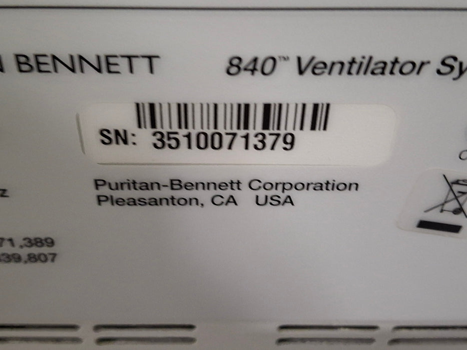 Puritan Bennett 840 Ventilator