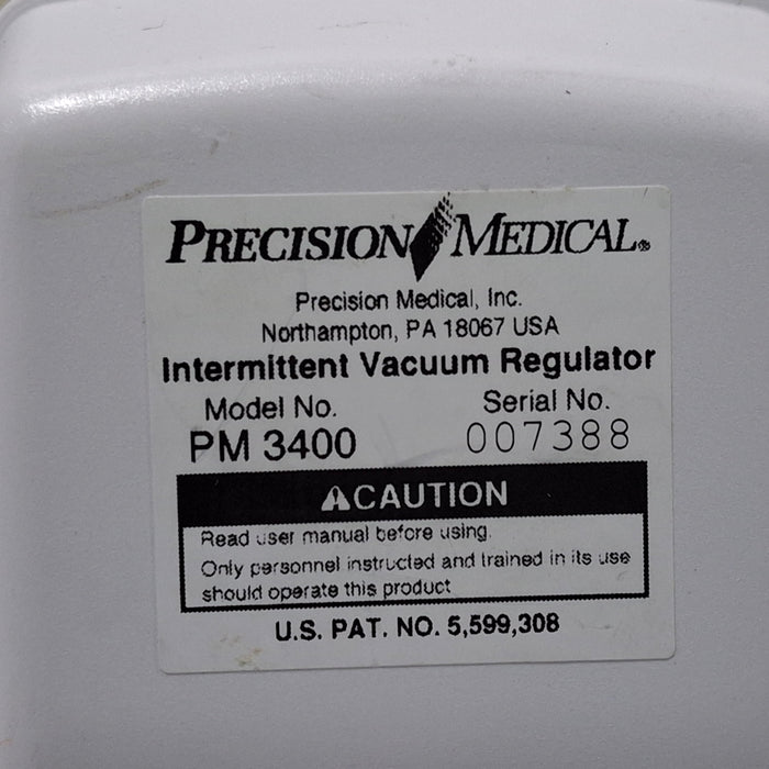 Precision Medical PM3400 Pediatric Continuous Intermittent Vacuum Regulator