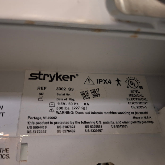 Stryker Stryker Secure III 3002 Hospital Bed Beds & Stretchers reLink Medical