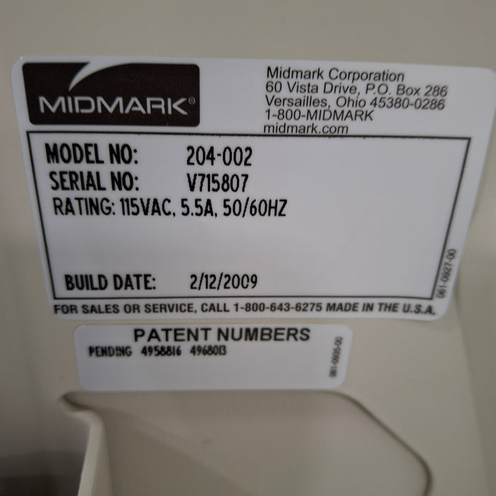 Midmark 204 Exam Table