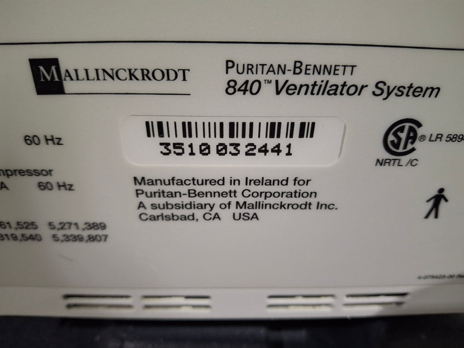 Puritan Bennett Puritan Bennett 840 Ventilator Respiratory reLink Medical