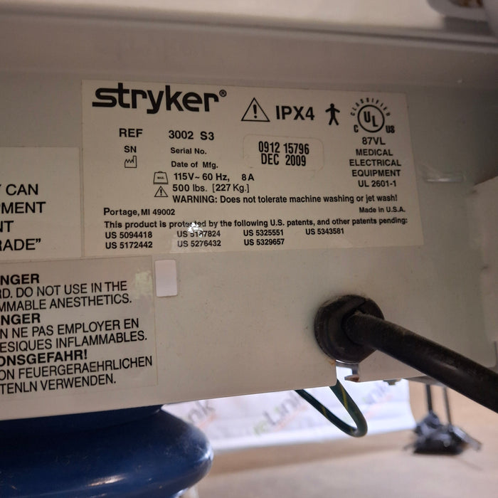 Stryker Stryker Secure III 3002 Hospital Bed Beds & Stretchers reLink Medical