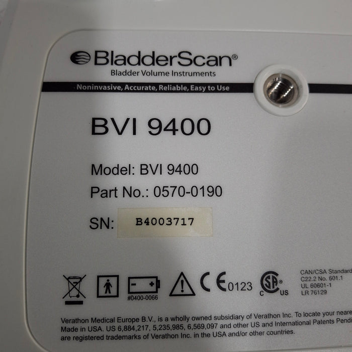 Verathon Medical, Inc Verathon Medical, Inc BVI 9400 Bladderscan Surgical Equipment reLink Medical